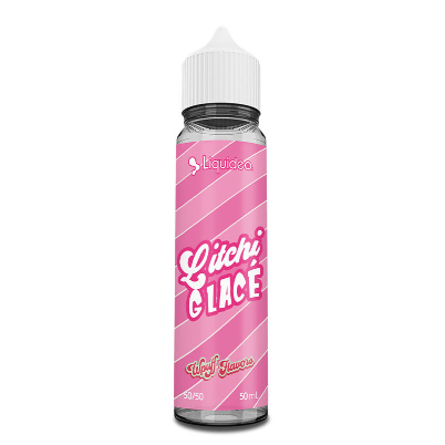 Liquideo E-liquide- Litchi glacé - 50ml- PG50/VG50