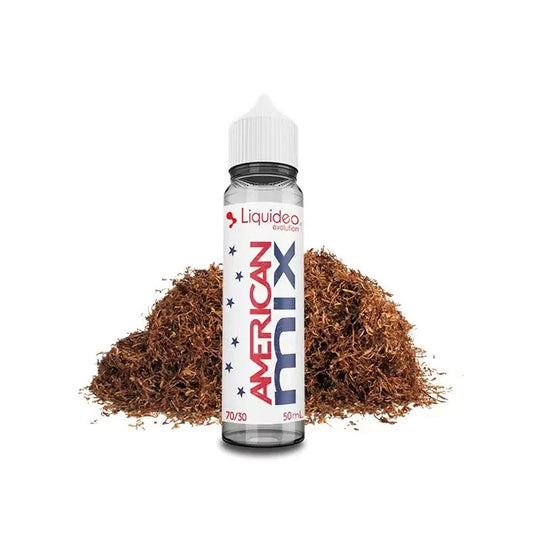 Liquideo E-liquide- American Mix- 50ml- PG70/VG30
