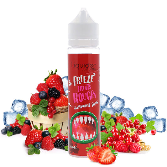 Liquideo E-liquide- Freeze Fruits Rouges - 50ml- PG50/VG50
