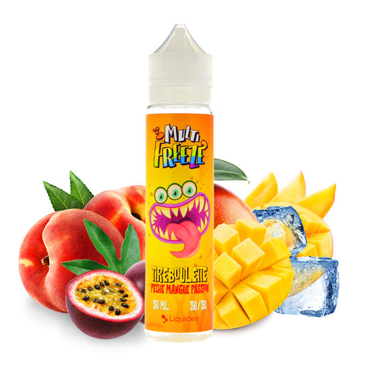 Liquideo E-liquide- Multi Freeze Tireboulette- 50ml- PG50/VG50