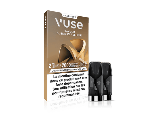 Vuse recharges 2pods - Blend Classique - 2 Intensités