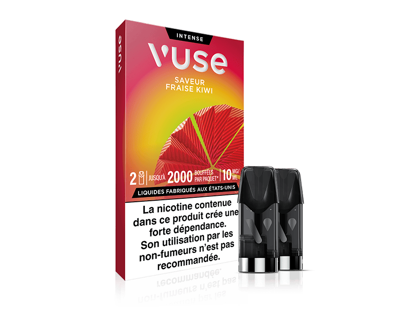 Vuse recharges 2pods gamme intense - Fraise Kiwi