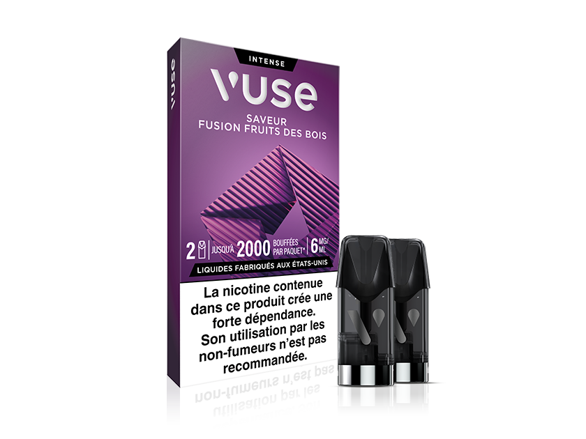 Vuse recharges 2pods - Fusion Fruits Des Bois