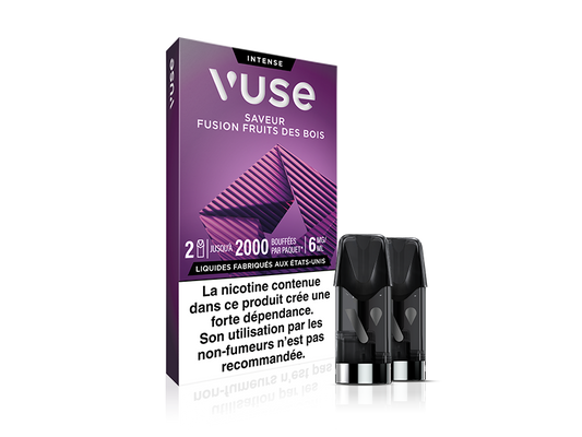 Vuse recharges 2pods - Fusion Fruits Des Bois