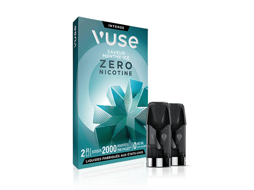 Vuse recharges 2pods gamme intense - Menthe ice - 3 Intensités